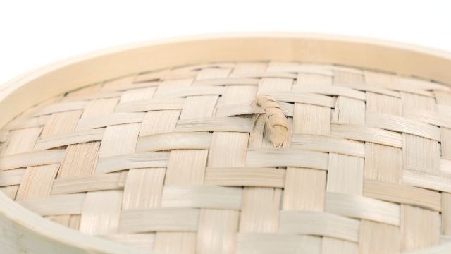 Vaporiera Cinese In Bambù Relaxdays - 3 Piani, Ø 24 Cm, Per Riso E Verdure - Foto 5