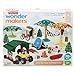 Fisher-Price Wonder Makers Design System Soft Slumber Campground - 60+ Piece Building and Wooden Track Play Set for Ages 3 Years & Up