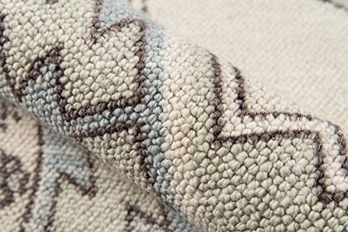 Momeni ANATOANA-2LBL2376 Anatolia Wool And Nylon Area Rug, 2'3 Inch X 7'6 Inch Runner thumb #4