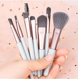 Juego de brochas de maquillaje con herramient...