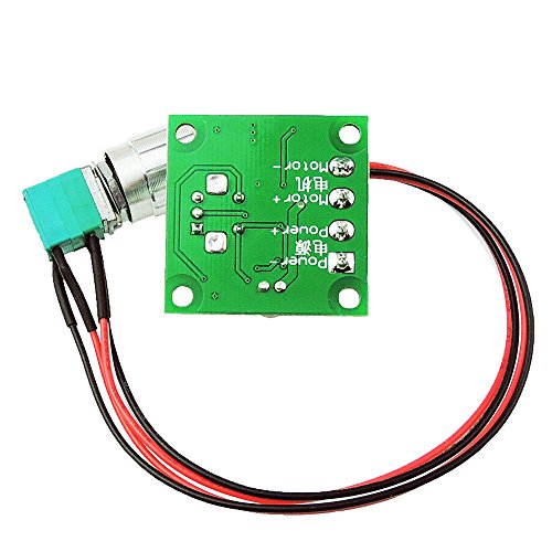 Uniquegoods 1803Bkw 1.8V 3V 5V 6V 7.2V 12V 2A 30W Dc Motor Speed Controller (Pwm) Adjustable Driver Switch #TOP2