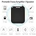 MAONO Portable Voice Amplifier Lightweight Cardioid Rechargeable Wired Microphone with Waistband and LED Display, Support FM/MP3/TF Card for Teachers, Tour Guides, Coaches, Training, Promotion