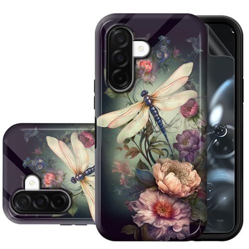 Coque Samsung S26 Plus fleurie résistante aux rayures pour une protection totale