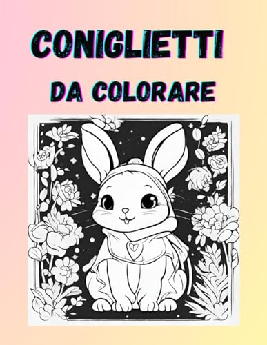  Coniglietti da colorare
