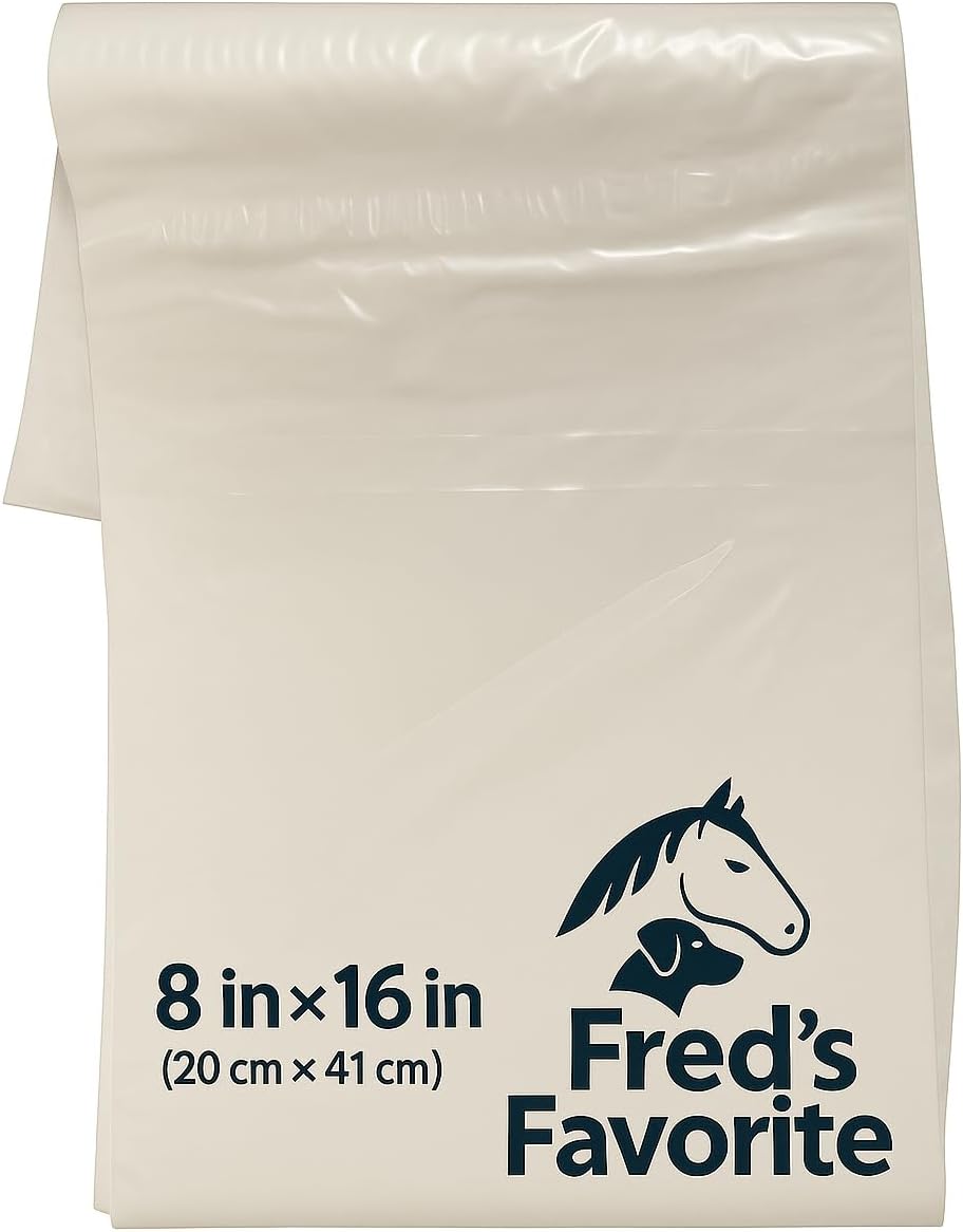 FRED'S FAVORITE Poultice Pad, Liniment Pad for Horses & Dogs, Hoof Poultice & Leg Wrap, Ready-to-Use 8" x 16" Pad, Replacement for 1395P (4 Pads)