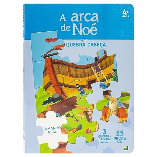 Aventuras Bíblicas em Quebra-Cabeça: A Arca de Noé