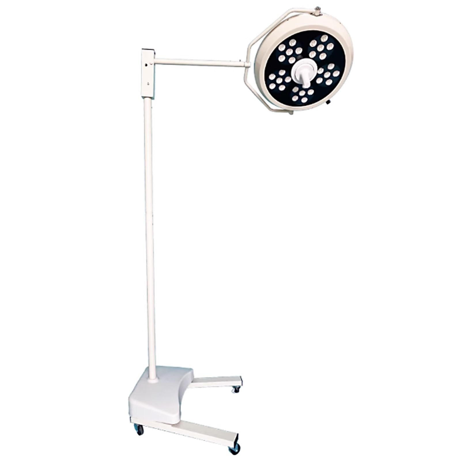 Lampa Mobilna LED Bezcieniowa, Lampa Chirurgiczna LED do Badań Medycznych, Lampa Stomatologiczna z Pokrętłem do Regulacji Jasności do Ambulatoryjnych Badań Ginekologicznych