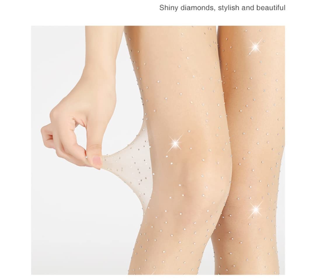 Autoreggenti Donne di Modo Caldo Drill Hot Socks Socks Hollow Hot Drill Fishnet Socks, 4 Coppie