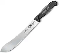 faca p/churrasco carnes nobres 25cm cabo preto (****)