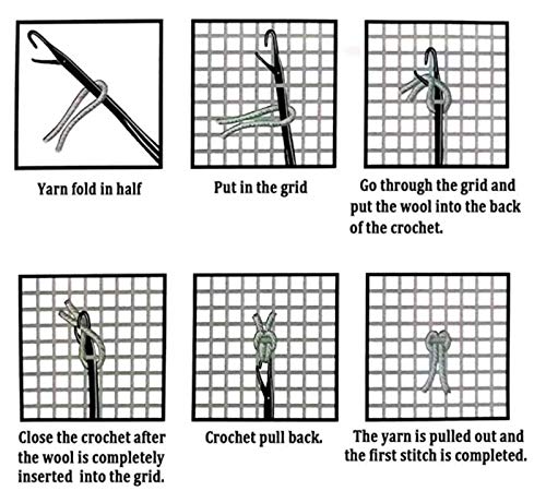 3D Latch Hook Rug Kits,Rug Making Kits For Adults Kids Beginners Needlework Embroidery Rug Diy Craft Kit For Home Decoration, 20" X 15" #TOP6