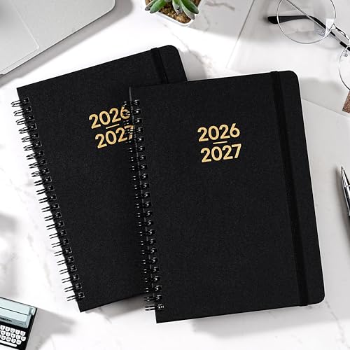 Planner 2026-2027 - Planner 2026-2027 Weekly and Monthly from Jul. 2026 - Jun. 2027, Academic Planners with Pocket and Tabs, 8.5" x 6.4" — view 2