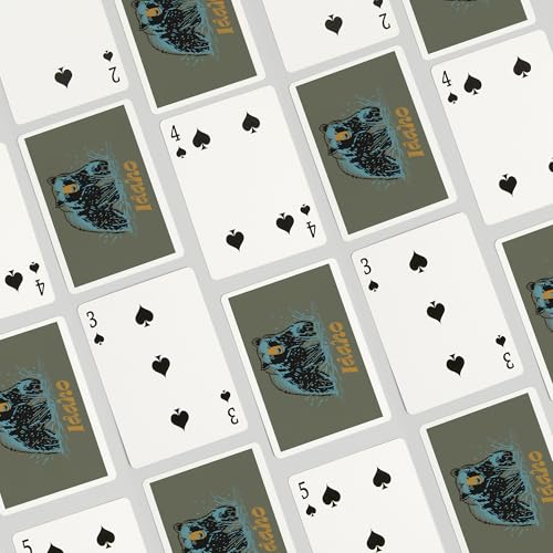 Lantern Press Idaho, Baraja Poker 52 cartas miniatura 4