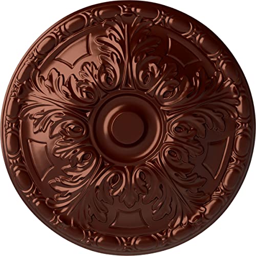 Ekena Millwork CM16GAACS Granada Ceiling Medallion, Antique Copper