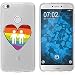 Produktbild PhoneNatic Case kompatibel mit Huawei P8 Lite 2017 Silikon-Hülle Pride Männer M3