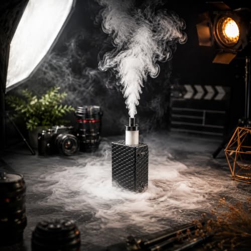 Máquina de Humo Portátil para Cosplay, Fotografía y Efectos de Video | Salida instantánea de humo sin calentamiento, operación manos libres, 3 efectos creativos miniatura 6