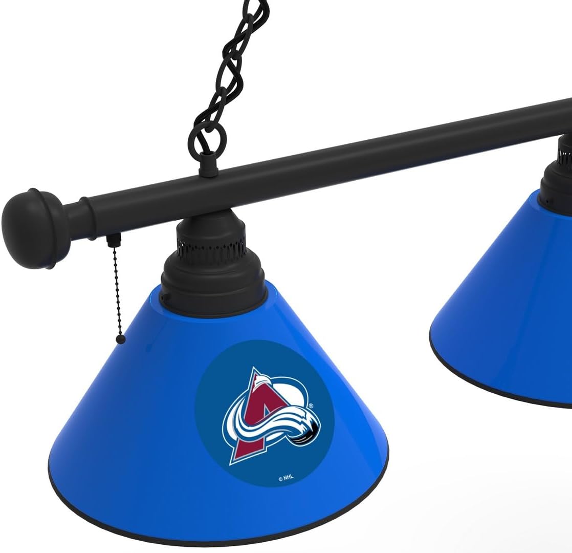 HBS Colorado Avalanche 3 Shade Billiard Light by The Holland Bar Stool Co.