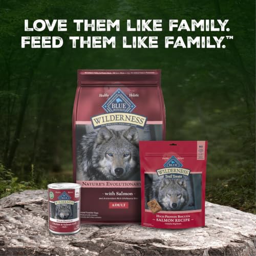 Blue Buffalo Wilderness Salmon & Wholesome Grains Adult Dry Dog Food 4.5 lb - image 9