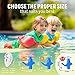 Hearprotek 2 Pairs Swimming Ear Plugs for Kids, Soft Reusable Water earplugs for Kids Swimming Bathing and Other Water Sports