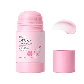 Sakura Foot Heel Stick, Deep-Repair Anti-Aging Heel Balm, Sakura Scent Cracked Heel Repair Sticks with Shea Butter, Foot Balm for Hands, Heels, Elbows, Knees and More