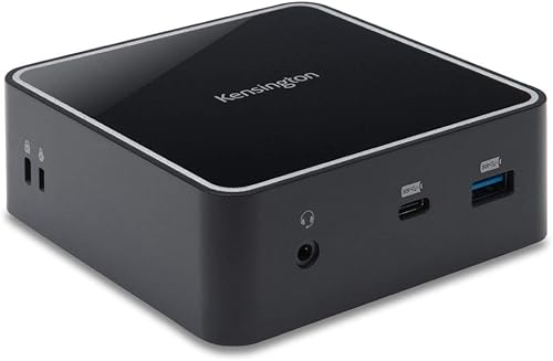 Kensington Estación de acoplamiento Thunderbolt 3 SD2400T - 85W PD - Dual 4K para Windows y Mac - Compatible con TAA (K38390NA)