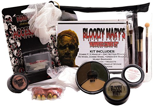Bloody Mary Mummified Zombie Professional Undead Makeup Kit by Bloody Mary