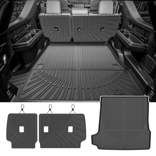 4Runner Cargo Liner - Trunk Mat for Toyota 4Runner 2025 2026 (Only fit for Gas 5 Seater) (Not for Hybrid EV & i-Force MAX) All Weather Cargo Mat for 4Runner Accessories Car Accessories