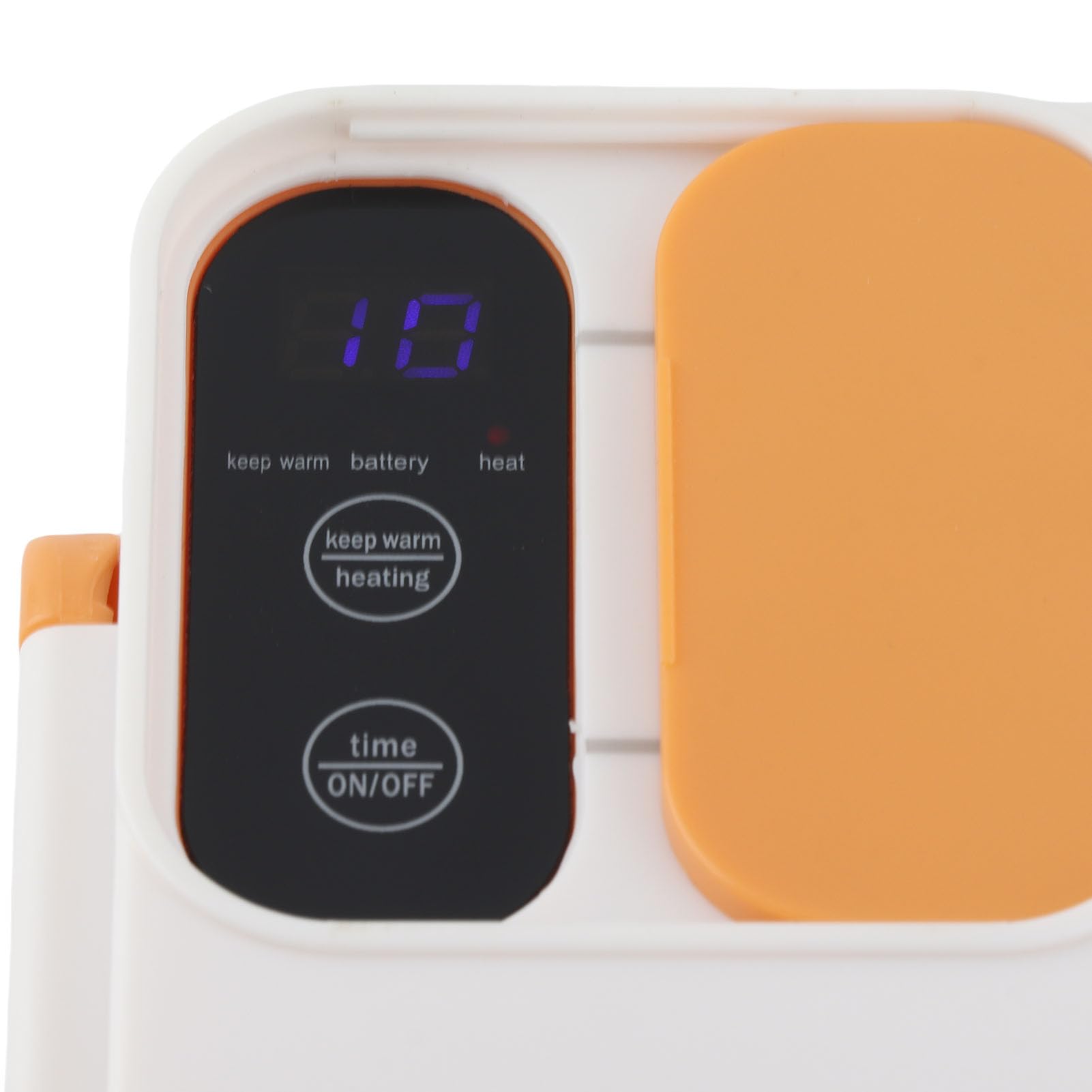 Rengue Lunch Box Elettrico, Capacità 1 Litro, Scaldavivande Portatile con Tecnologia di Riscaldamento 3D per Ufficio e Uso Esterno Lunch Box Elettrico, Acciaio Inossidabile 316, Nan Kitchen (WHITE)
