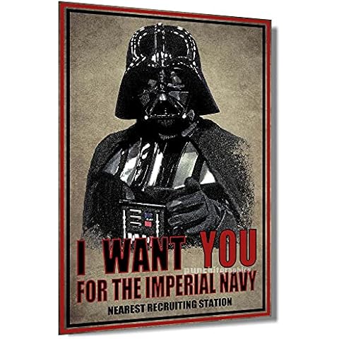 Star Wars Darth Vader I Want You" Propaganda Original Art Print 11x17 Cover