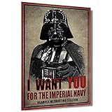 Star Wars Darth Vader I Want You' Propaganda Original Art Print 11x17