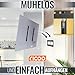 RICOO F0244 TV Wandhalterung Fernseher Halterung 40-75 Zoll TV Halterung Flach Slim bis 60 kg VESA 200x200 bis VESA 400x400 Wandhalterung Fernseher Wand Fernsehhalterung auch 43 55 60 65 Zoll