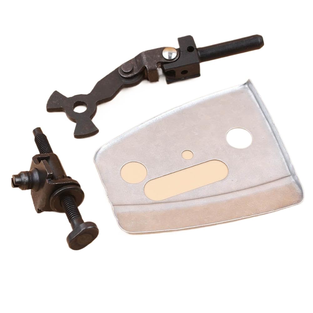 Cadea Tensioner Bolt Knee Joint Bar Plate Kit para alineación de la cadena de cadena y reemplazo de tensión Compatible con 350 340 345 346 351 353 359 357 356XP