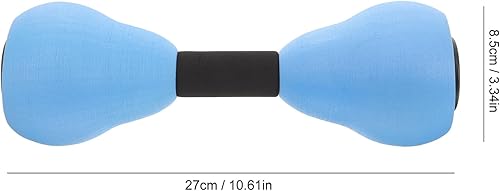 Miniatura 6 de 1 par de mancuernas de agua ajustables coloridas portátiles de Eva para entrenamiento acuático para fortalecer los brazos y hombros para aeróbicos