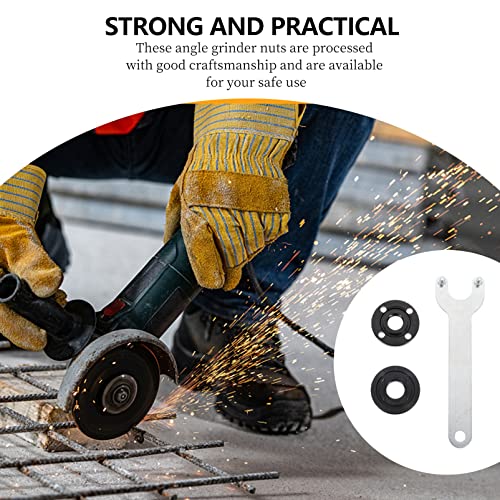 TEHAUX Conjunto de chave de esmerilhadeira angular com chave de moedor de porca de ferro, chave de f