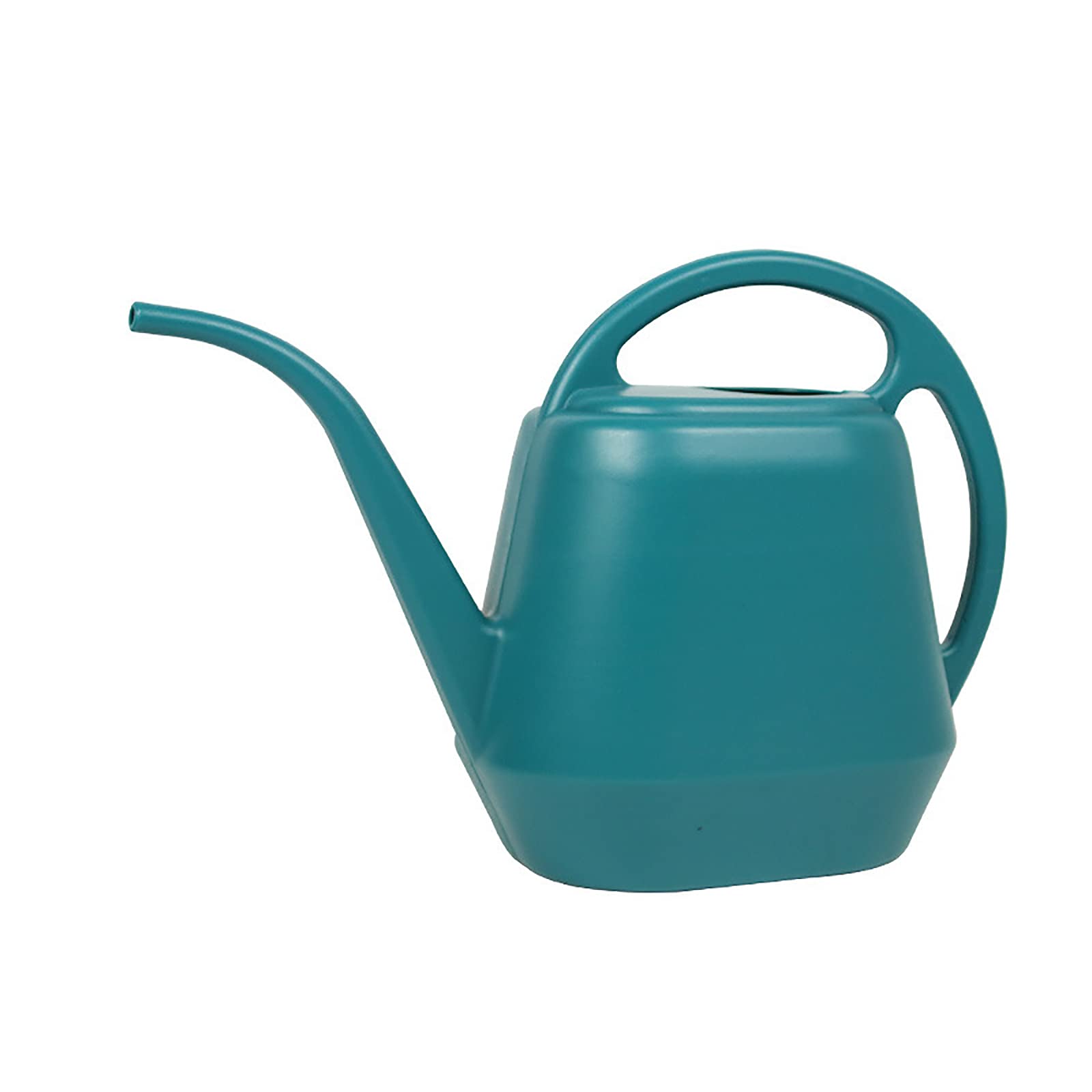 Annaffiatoio in plastica con comodo manico, per piante da esterno, beccuccio in plastica con grande lunghezza rimovibile