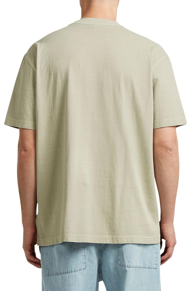 G-Star Raw C.V. Relaxed Base R T T-Shirt, Beige (Kit GD D28588-e517-j105), XS Homme
