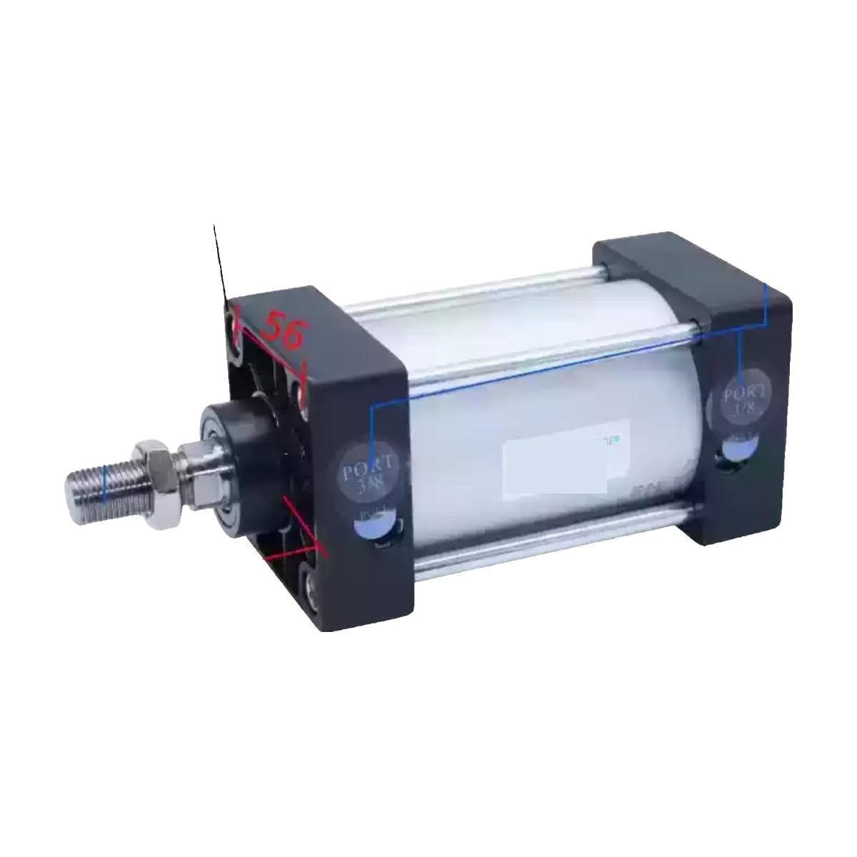 Cylindre pneumatique SC63X75S pour résoudre les pertes de pression en usine