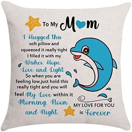 Granddaughter Cushion Cover Throw Pillow Cover from Grandma Grandpa, Granddaughter Gifts from Grandmother Grandfather Birthday Gifts Thanksgiving Gifts (our granddaughter)