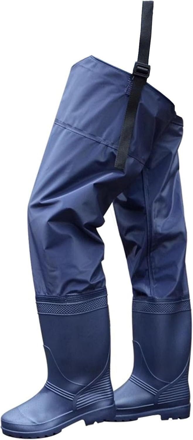 Botas para trasplante agrícola y pesca con PVC impermeable de alto