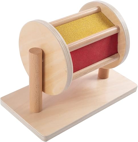 Miniatura 6 de Tiger Montessori Juguetes giratorios de tambor arcoíris para bebés de 612 meses bebés de 3 meses 1 año TI4501