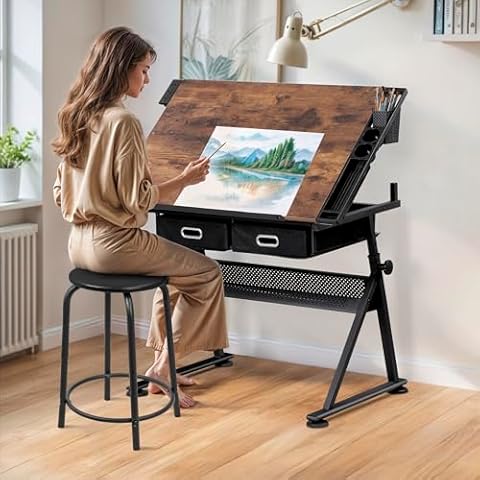 BBBuy Height Adjustable Drafting Table Cover