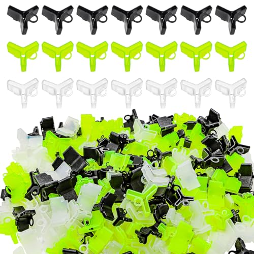 Housses pour hameçons triples ZENFUN contre l'émoussement, boîte de 300 pièces en 5 tailles