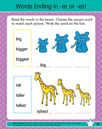 Image of The Summer Before First Grade Workbook School Bridging Kindergarten to First Grade Ages 6 - 7: 75+ Activities, Phonics, Spelling, Reading, Language ... Measurement and Time (Gold Stars Series)