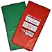 60 Christmas Tissue Paper Sheets for Holiday Crafts Decor Packaging Wrapping and Bags 2 Solid Colors of 35 Red Tissue Paper and 25 Green Tissue Paper by Gift Boutique