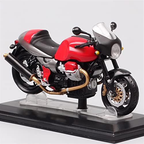 HZGLY per Moto Guzzi Airone Sport Tiny Scala 1/24 Vintage Modello di Moto Diecast Veicoli Racer Bike Regalo da Collezione