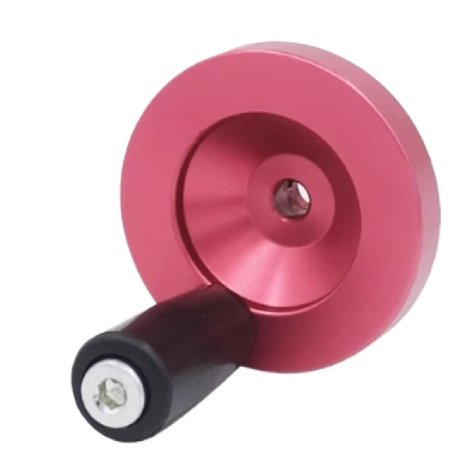 Wudcw Yellow Lathe Rotating Top Wire Handwheel, Fixed Small Hand Crank, Mechanical Accessories, 6Mm, 810Mm, 12Mm(Yellow)