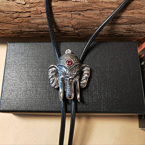 Image of Animal & Plant Bola Tie Bolo Tie Wedding Necklace for Men Women Groomsmen Western Cowboy Necktie