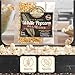 8oz White Popcorn Machine Popcorn Packets - All-in-One Pre-Measured Gluten Free White Popcorn Kernels for Popping with Salt and Coconut Oil Packs by Great Northern Popcorn (24 Case)