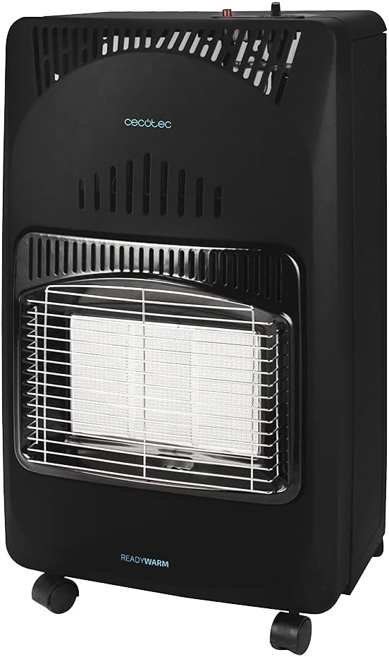 Chauffage Radiant Gaz Perel 4500 W – Butane/Propane – Chauffage Extérieur Portable Terrasse Camping – Sécurité Anti-Basculement