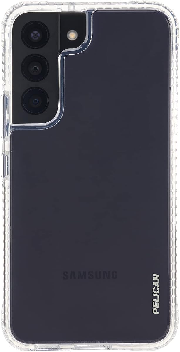 Pelican - Ranger Series - Case for Samsung Galaxy S22 - Slim - 15 ft Drop Protection - 6.1 Inch - Clear
