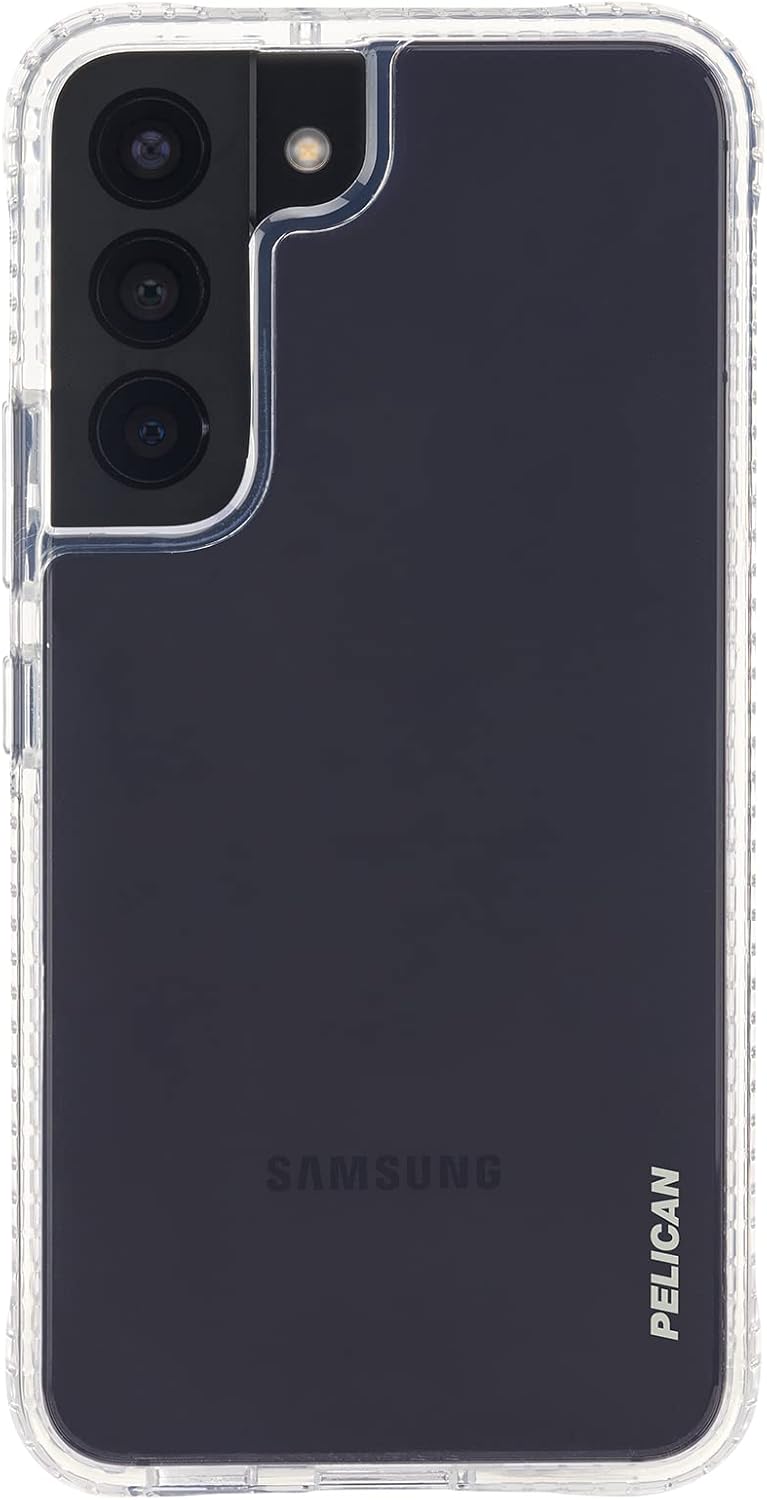 Pelican - Ranger Series - Case for Samsung Galaxy S22 - Slim - 15 ft Drop Protection - 6.1 Inch - Clear